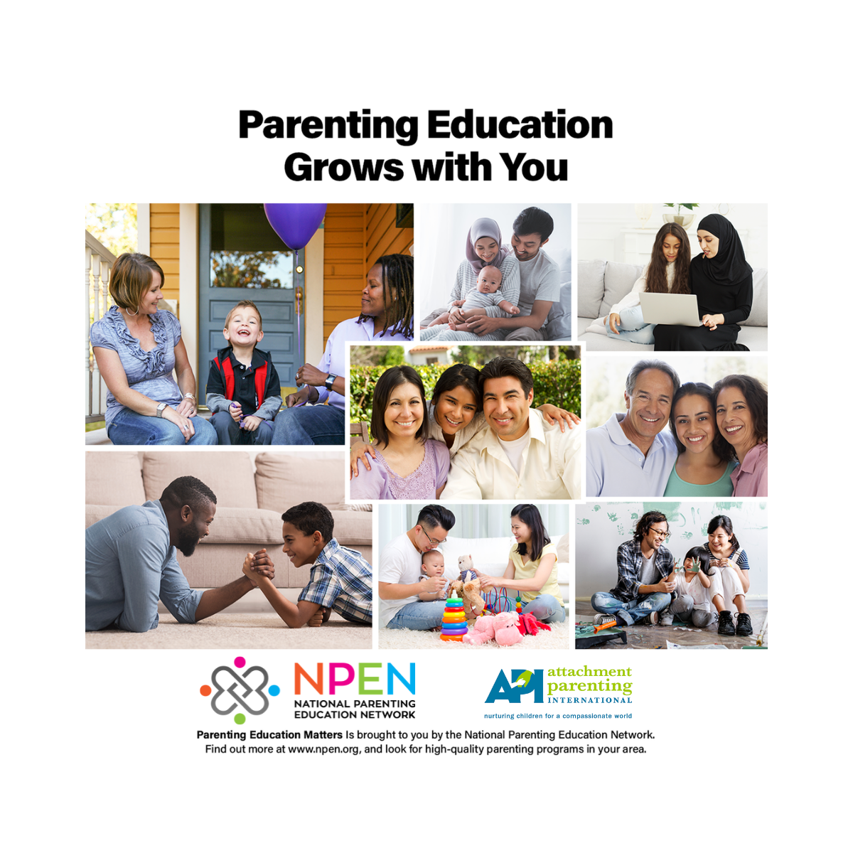 Parenting Education Grows With You